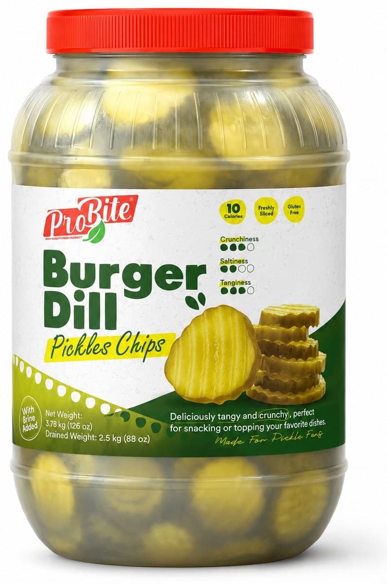Burger Dill — Pickle Chips